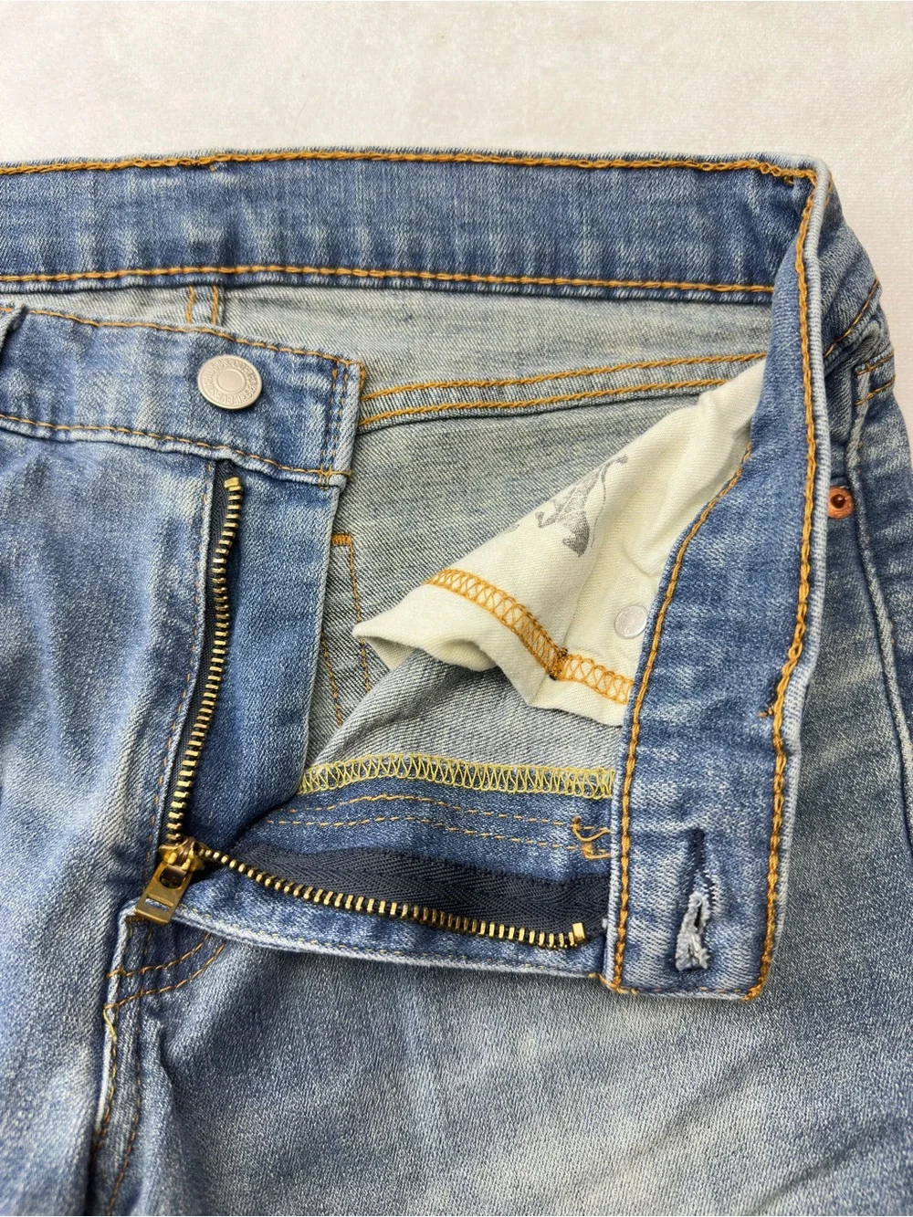 Levi’s 511 Straight Leg Jeans Mens Denim Medium Blue 30x30 Classic Cotton Loose